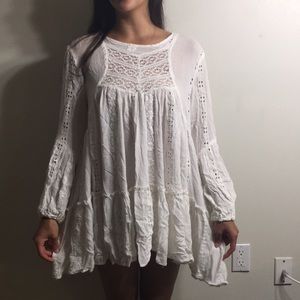 FREE PEOPLE ivory dress BRAND NEW!